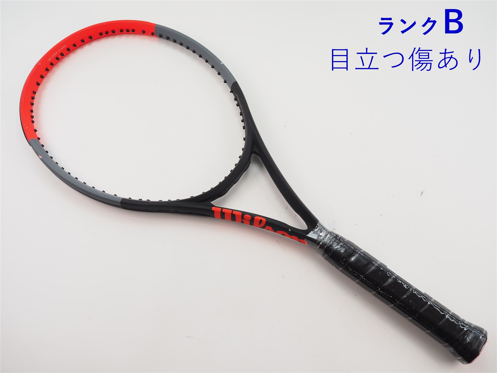 中古 テニスラケット ウィルソン クラッシュ 100ツアー 2019年モデル (G3) WILSON CLASH 100TOUR 2019 (c25060137c) 中古】ウィルソン クラッシュ 100ツアー 2019年モデルWILSON