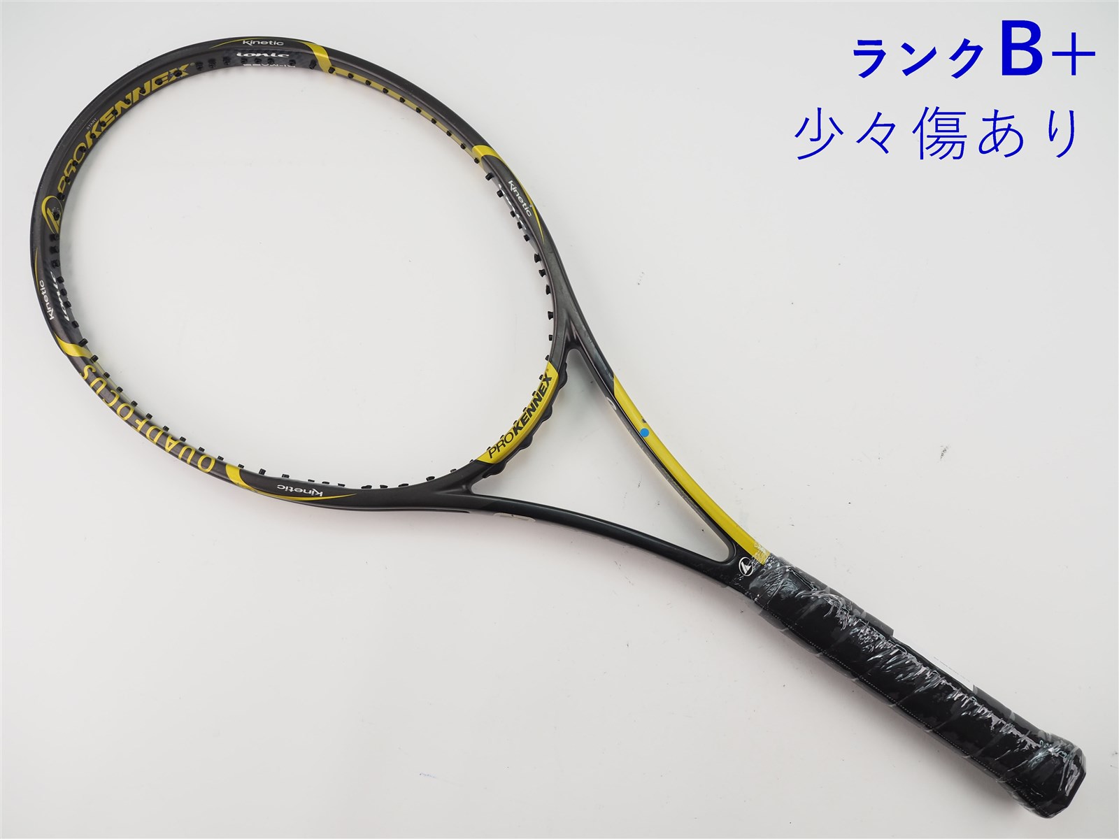 中古 テニスラケット プロケネックス キネティック キュープラス ツアー プロ (G2) PROKENNEX Ki Q+ TOUR PRO (c25060169c) 中古】プロケネックス キネティック キュープラス ツアー プロ