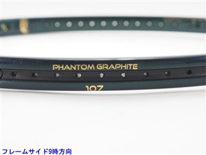 中古 テニスラケット プリンス ファントム グラファイト 107 2024年モデル (G2)PRINCE PHANTOM GRAPHITE 107 2024 中古】プリンス ファントム グラファイト 107 2024年モデル