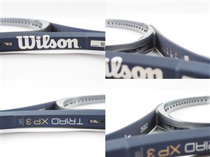 wilson - 中古 テニスラケット ウィルソン トライアド エックスピー3 2017年モデル (G2)WILSON TRIAD XP 3 2017 中古】ウィルソン トライアド エックスピー3 2017年モデルWILSON