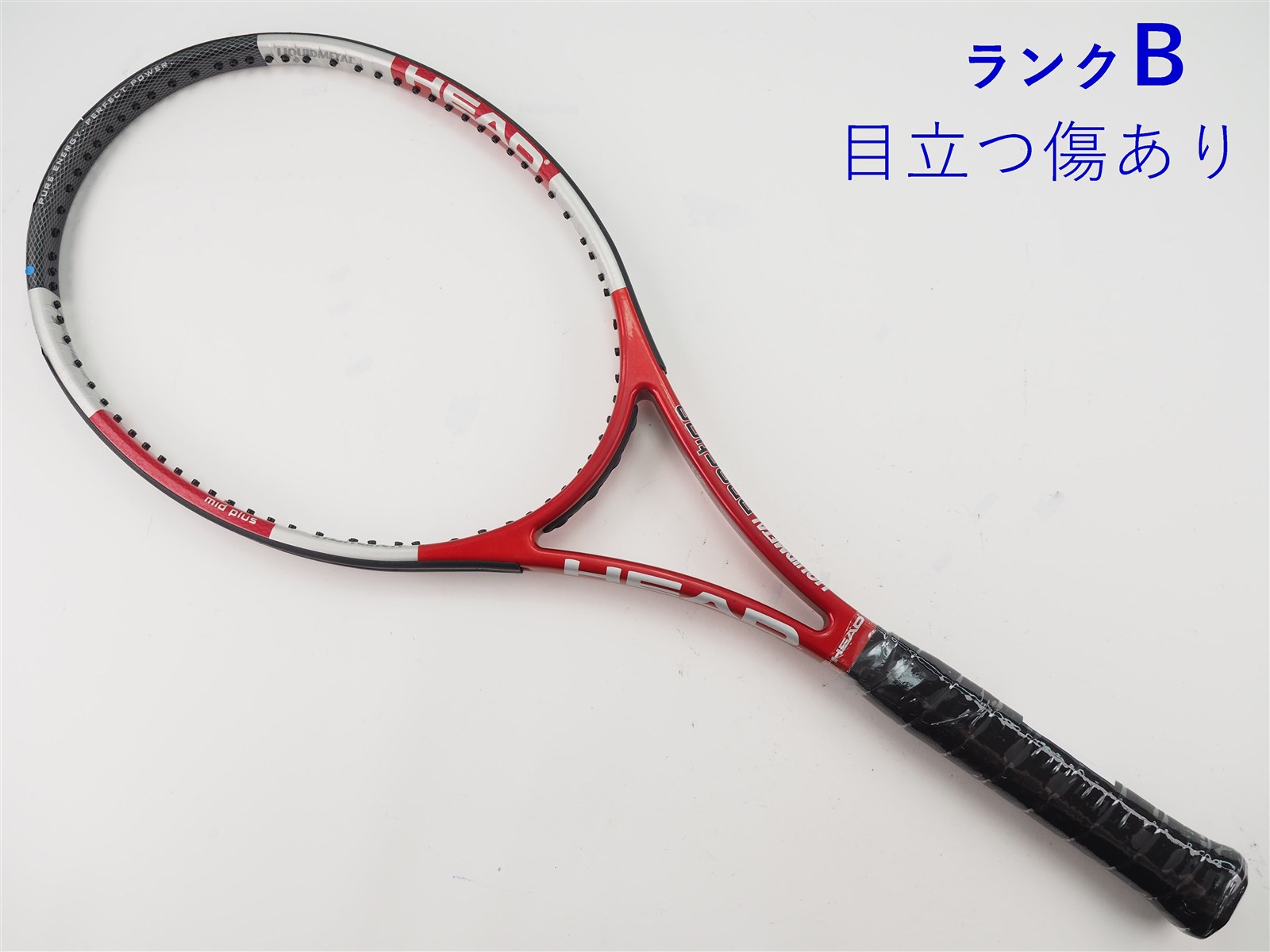 中古 テニスラケット ヘッド リキッドメタル プレステージ MID 2004年モデル【トップバンパー割れ有り】 (G3)HEAD LIQUIDL PRESTIGE MID 2004 c25060379c-m-01-pl.jpg
