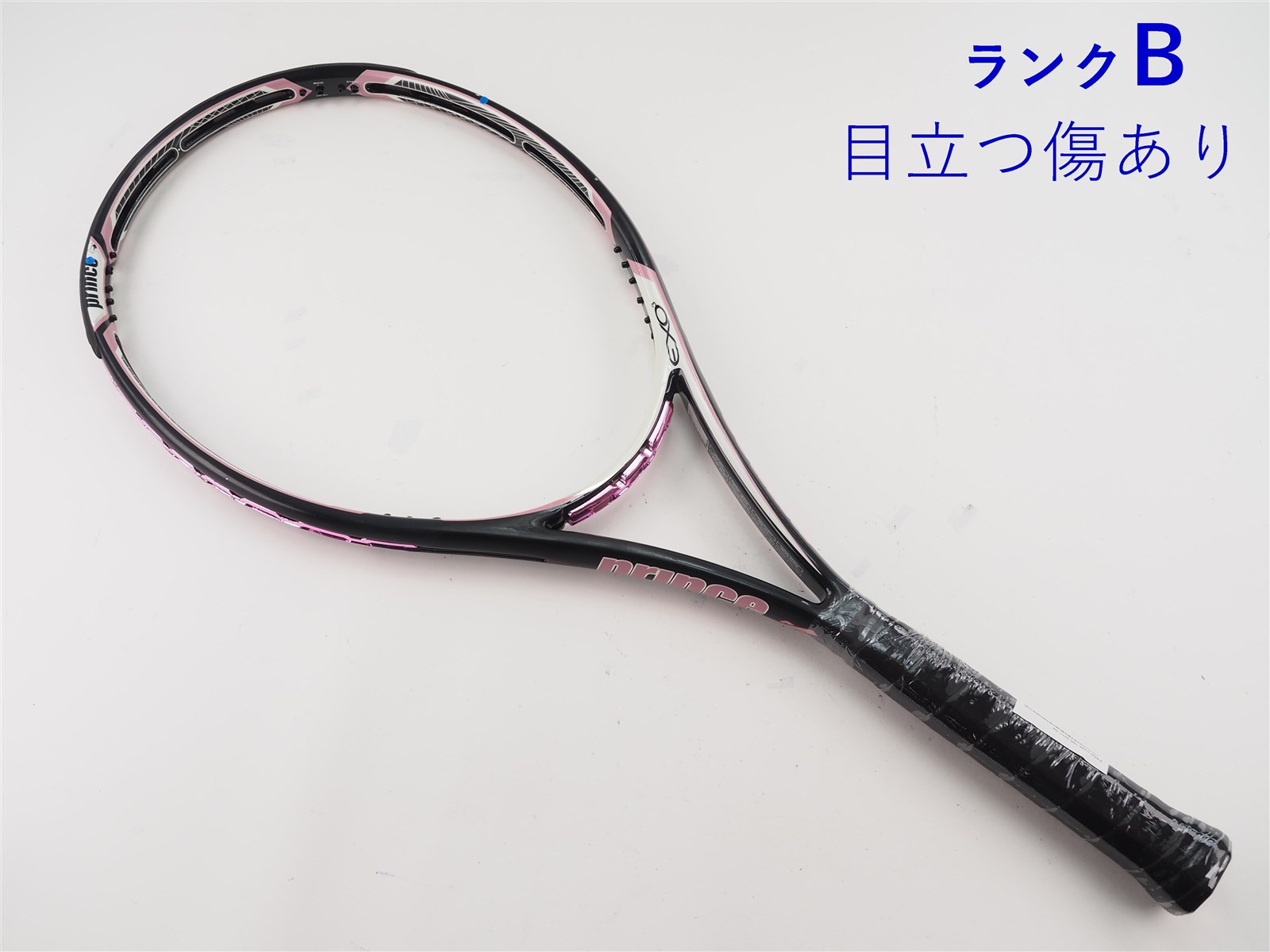 中古 テニスラケット プリンス イーエックスオースリー ピンク 105 2011年モデル (G2)PRINCE EXO3 PINK 105 2011 中古】プリンス イーエックスオースリー ピンク 105 2011年