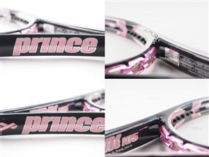中古 テニスラケット プリンス イーエックスオースリー ピンク 105 2011年モデル (G2) PRINCE EXO3 PINK 105 2011 (c25070041c) 中古】プリンス イーエックスオースリー ピンク 105 2011年