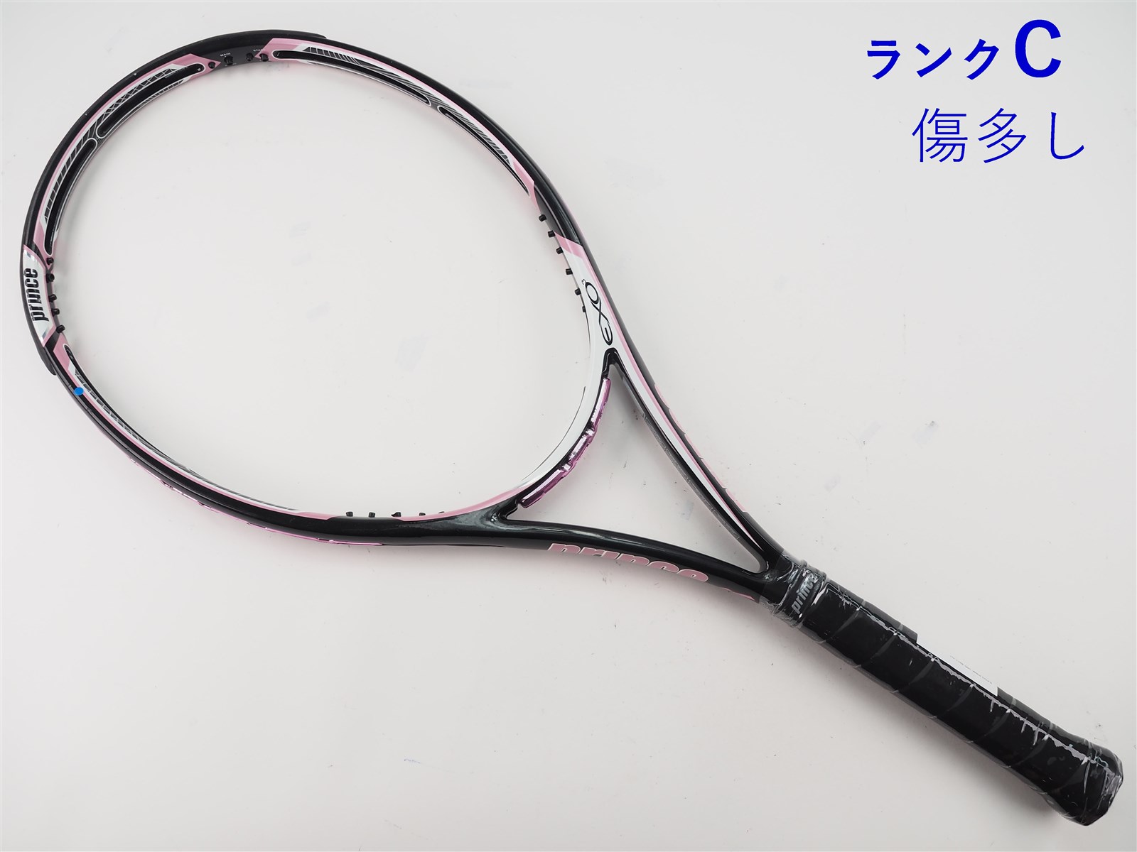 中古 テニスラケット プリンス イーエックスオースリー ピンク 105 2011年モデル (G1) PRINCE EXO3 PINK 105 2011 (c25070081c) 中古】プリンス イーエックスオースリー ピンク 105 2011年