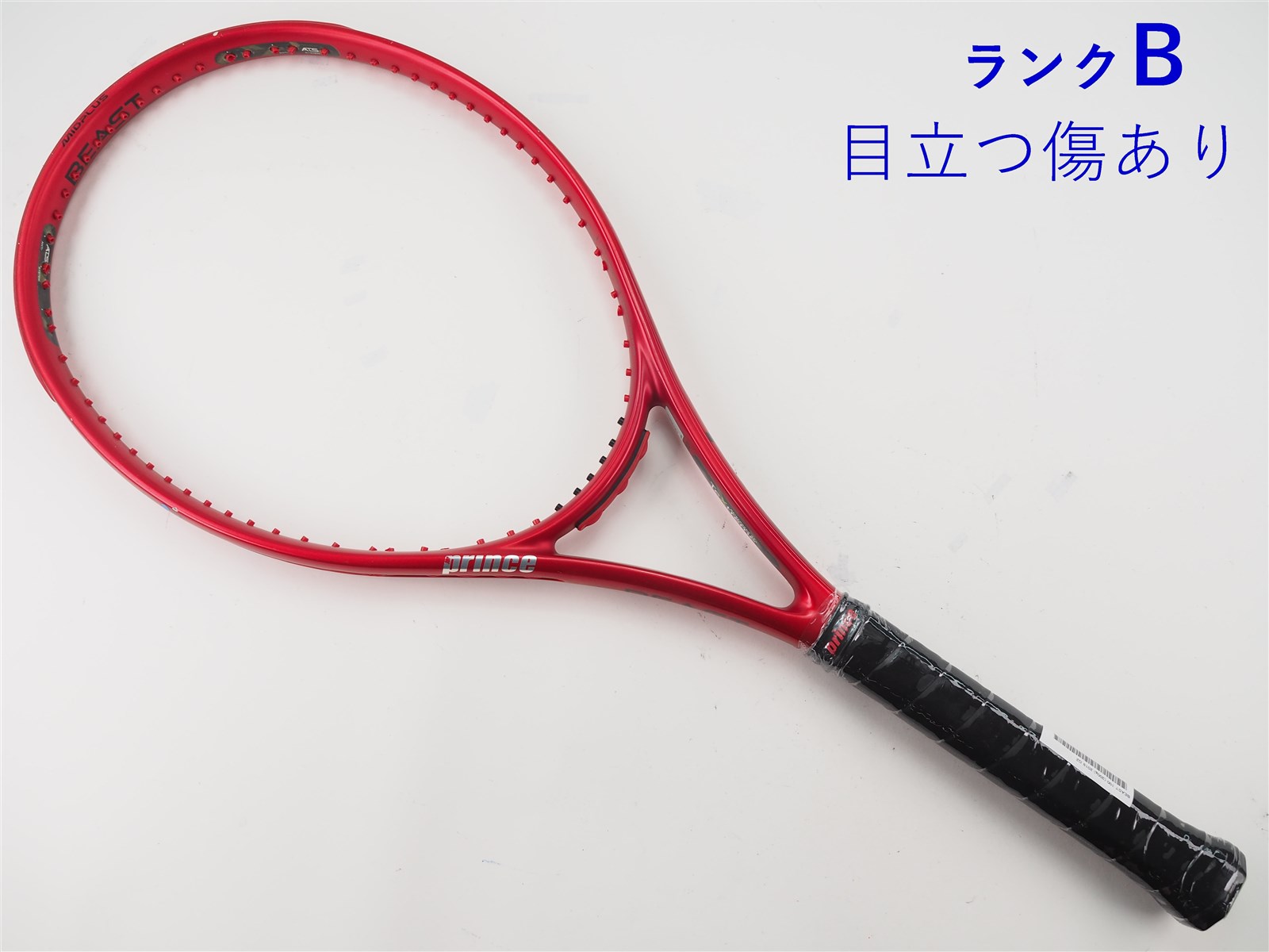 中古 テニスラケット プリンス ビースト 100 (300g) 2019年モデル (G2)PRINCE BEAST 100 (300g) 2019 c25070115c-m-01-pl.jpg