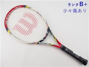 【中古】ウィルソン スティーム 26 2012年モデル【ジュニア用ラケット】【子供 子供用】<br>WILSON STEAM 26 2012(G0)【中古 テニスラケット】【こども】