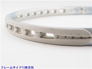 中古 テニスラケット プリンス オースリー XF スピードポート シルバー OS+ 2008年モデル【一部グロメット割れ有り】 (G2) PR (c25070206c) 中古 テニスラケット プリンス オースリー XF スピードポート