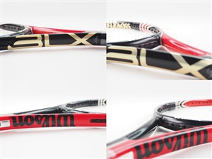 中古 テニスラケット ウィルソン シックスワン BLX 95 USスペック 2010年モデル (L2)WILSON SIX.ONE BLX 95 US 2010 中古】ウィルソン シックスワン BLX 95 USスペック 2010年モデル