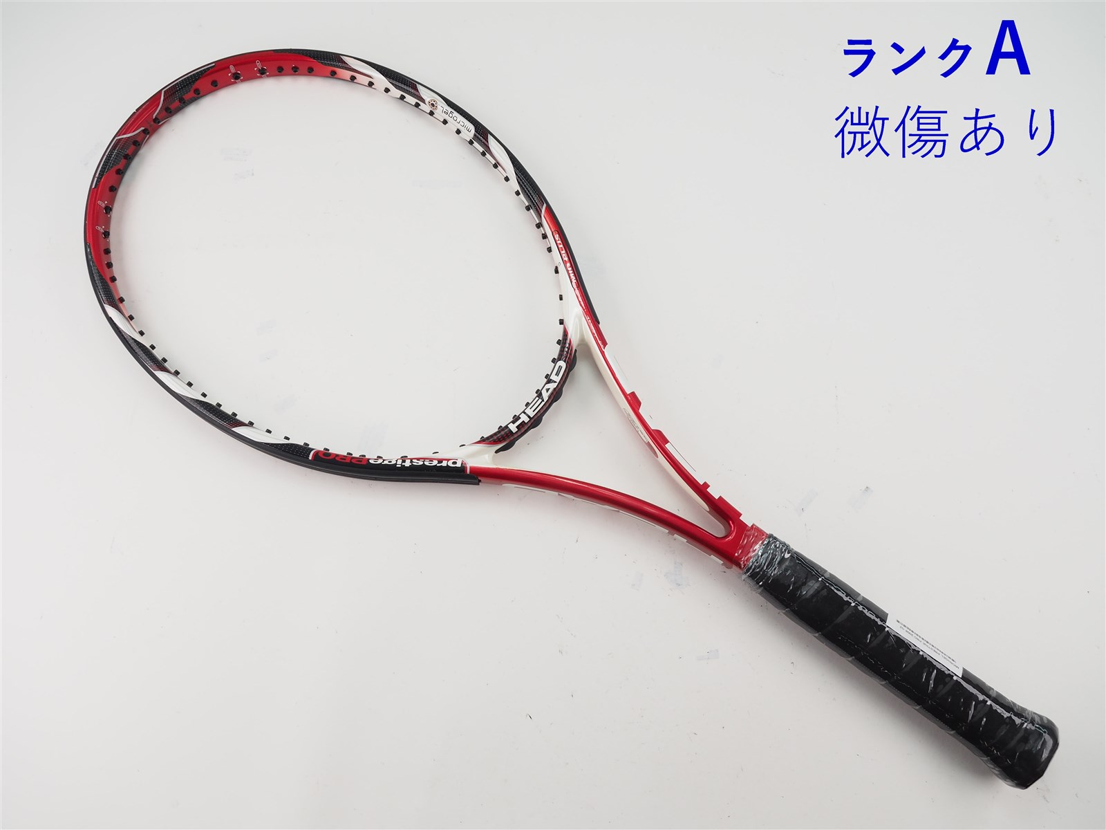 HEAD - 中古 テニスラケット ヘッド マイクロジェル プレステージ プロ 2008年モデル (G2)HEAD MICROGEL PRESTIGE PRO 2008 中古】ヘッド マイクロジェル プレステージ プロ 2008年モデル