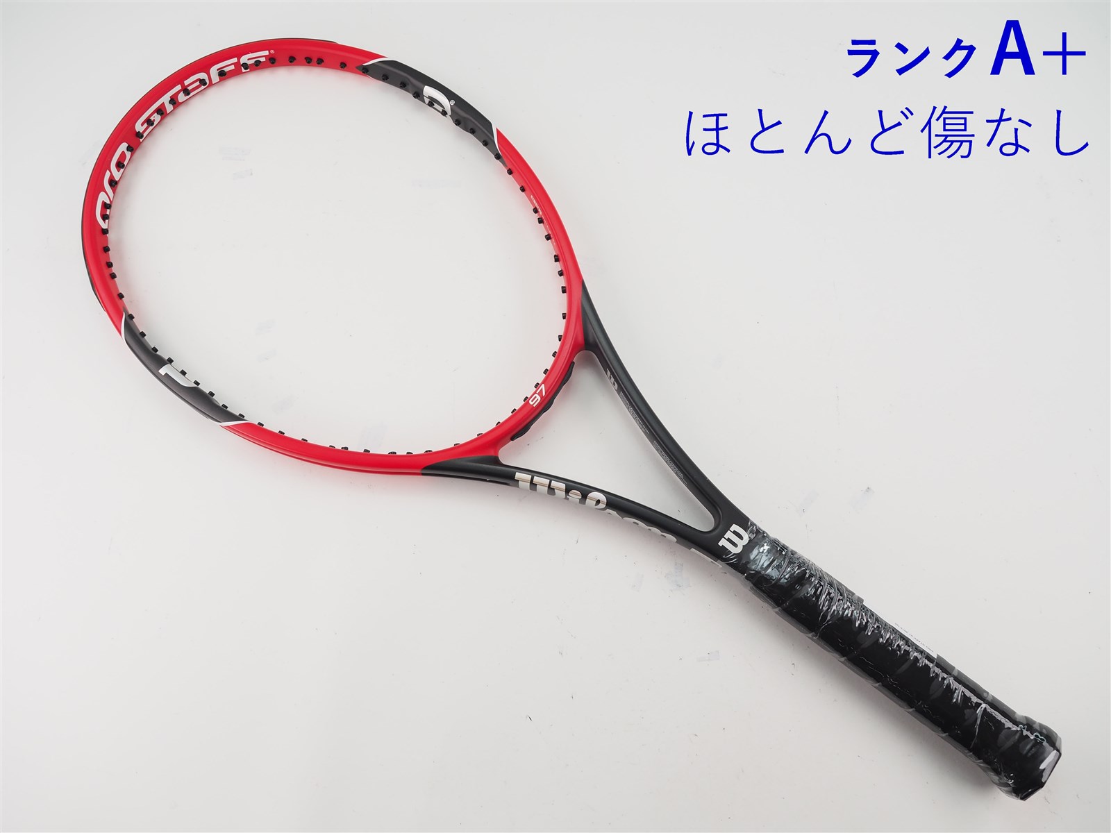 2015 Wilson PRO STAFF 97s 4 3/8 未使用品 Wilson Pro Staff 97, Blk/Red, 4-3/8 USED | eBay