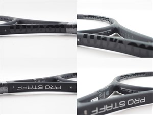 wilson - 中古 テニスラケット ウィルソン プロ スタッフ アールエフ97 オートグラフ ブラック イン ブラック (G2)WILSON PRO STAFF RF97 AUTOGRAPH BLACK in BLACK 2019 中古】ウィルソン プロ スタッフ アールエフ97 オートグラフ