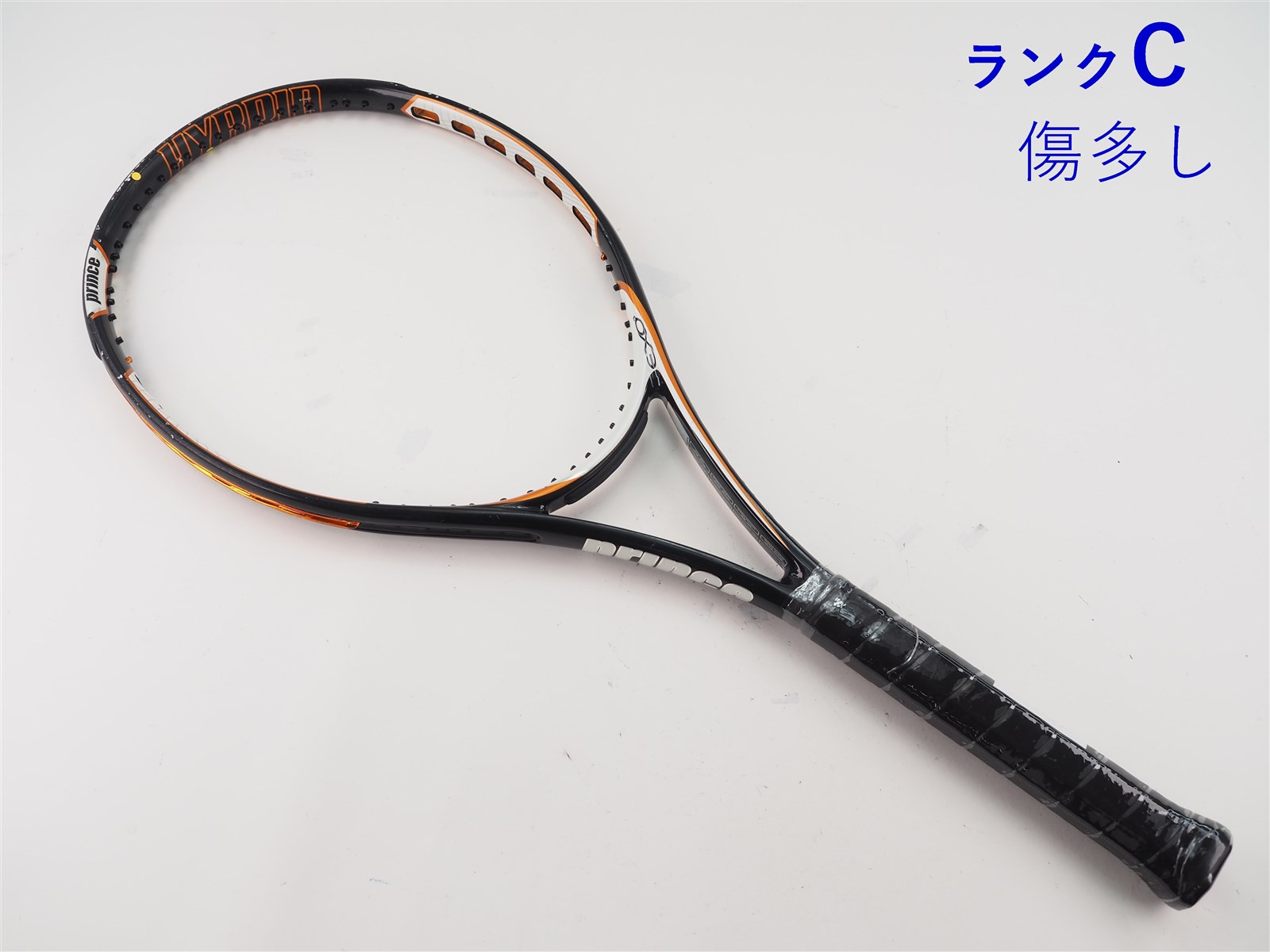 Prince - 中古 テニスラケット プリンス イーエックスオースリー グラファイト 93 2008年モデル (G2)PRINCE EXO3 GRAPHITE 93 2008 Prince - 中古 テニスラケット プリンス イーエックスオースリー