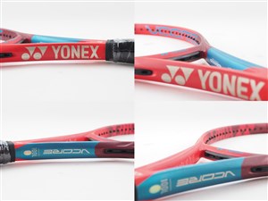 YONEX - 中古 テニスラケット ヨネックス ブイコア 100 2021年モデル【トップバンパー割れ有り】 (G3)YONEX VCORE 100 2021 YONEX - 中古 テニスラケット ヨネックス ブイコア 100 2021年