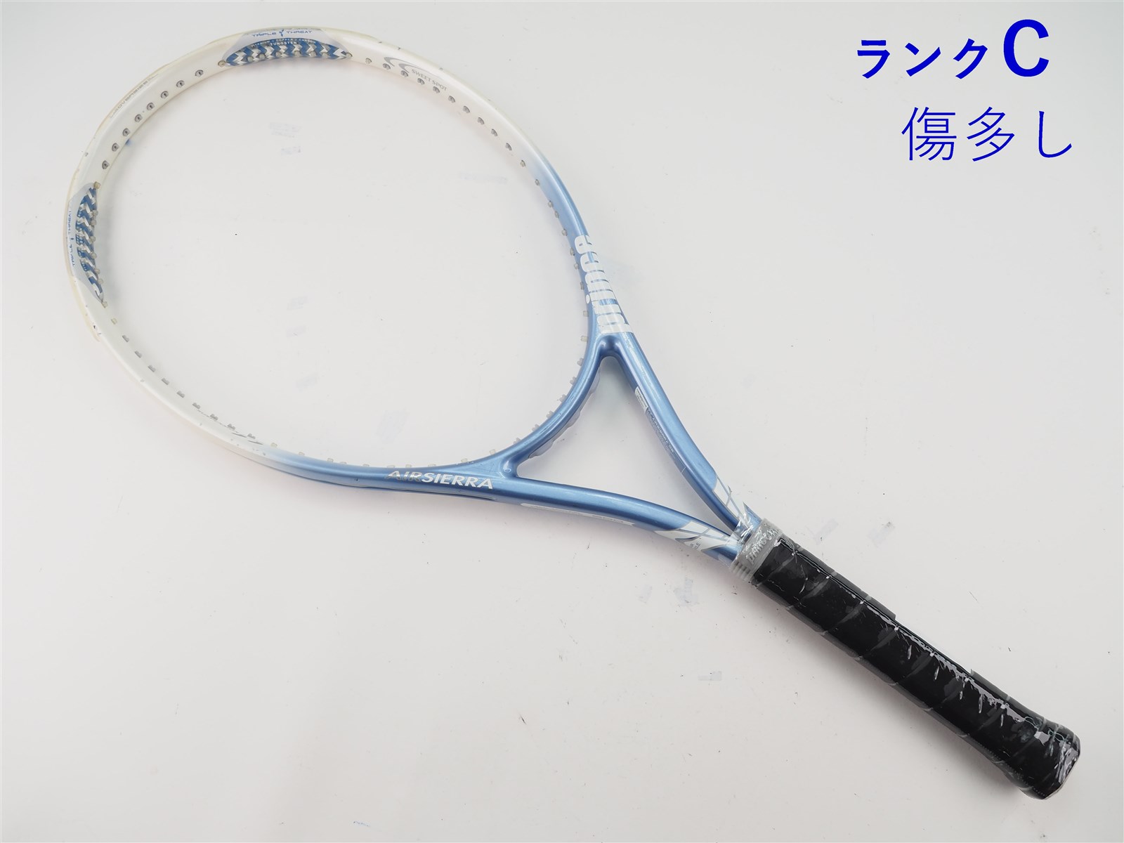 Prince - 中古 テニスラケット プリンス トリプル スレット エアシエラ 2004年モデル (G1)PRINCE TRIPLE THREAT AIRSIERRA 2004 中古】プリンス トリプル スレット エアシエラ 2004年モデル