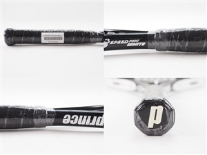 中古 テニスラケット プリンス オースリー スピードポート ホワイト MP 2008年モデル (G3)PRINCE O3 SPEEDPORT WHITE MP 2008 中古】プリンス オースリー スピードポート ホワイト MP 2008年