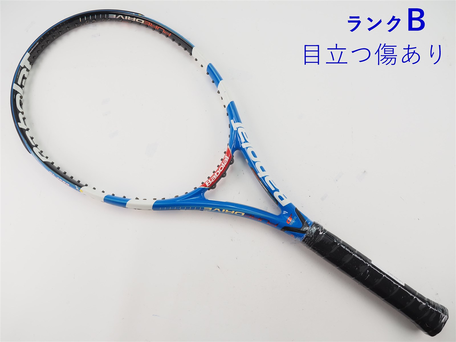 中古 テニスラケット バボラ ピュアドライブ 2009年モデル (G2) BABOLAT PURE DRIVE 2009 (c25070372c) c25070372c-m-01-pl.jpg