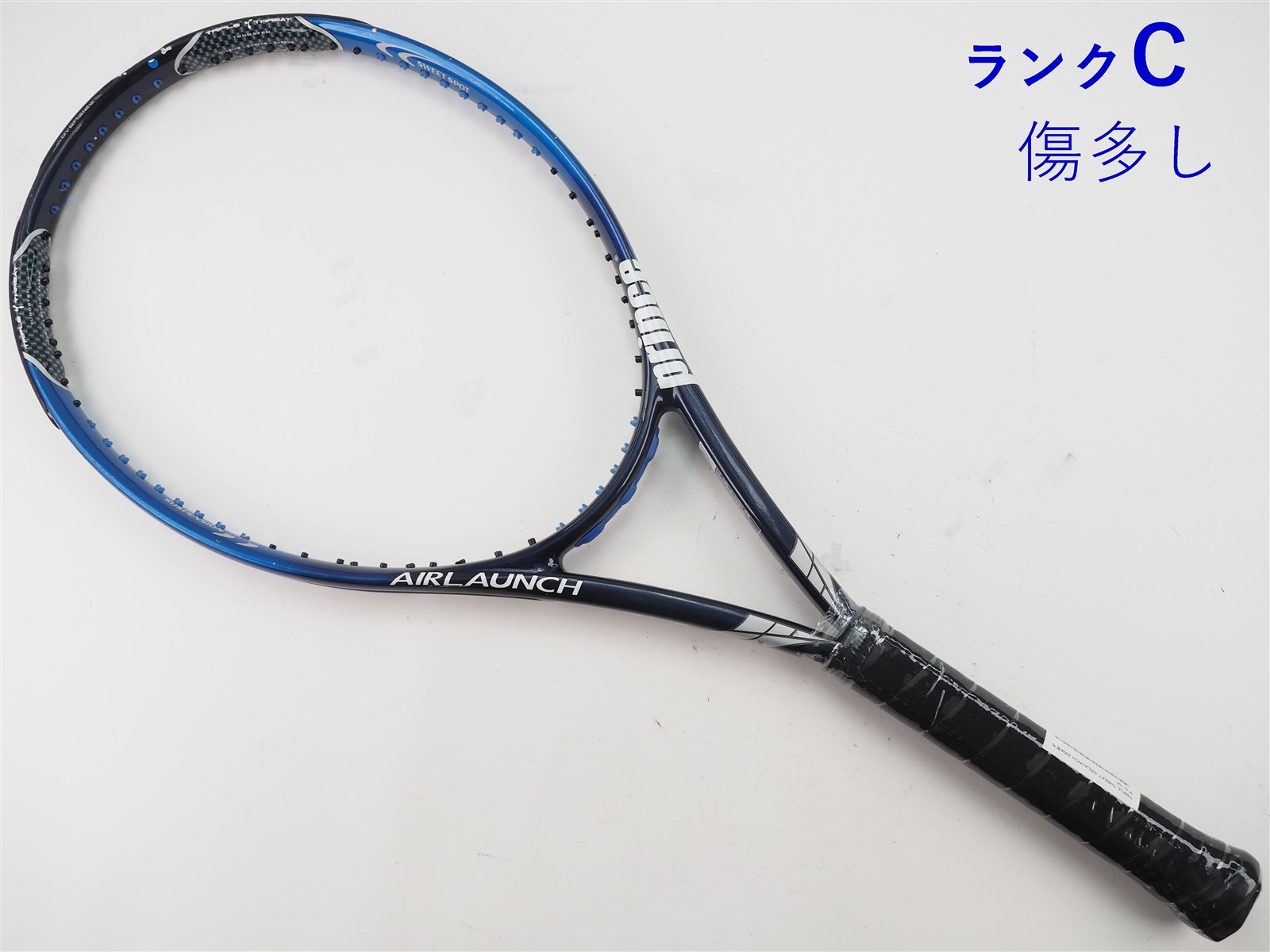 中古 テニスラケット プリンス トリプル スレット エアローンチ 2004 (G2) PRINCE TRIPLE THREAT AIRLAUNCH 2004年モデル (c25080007c) c25080007c-m-01-pl.jpg