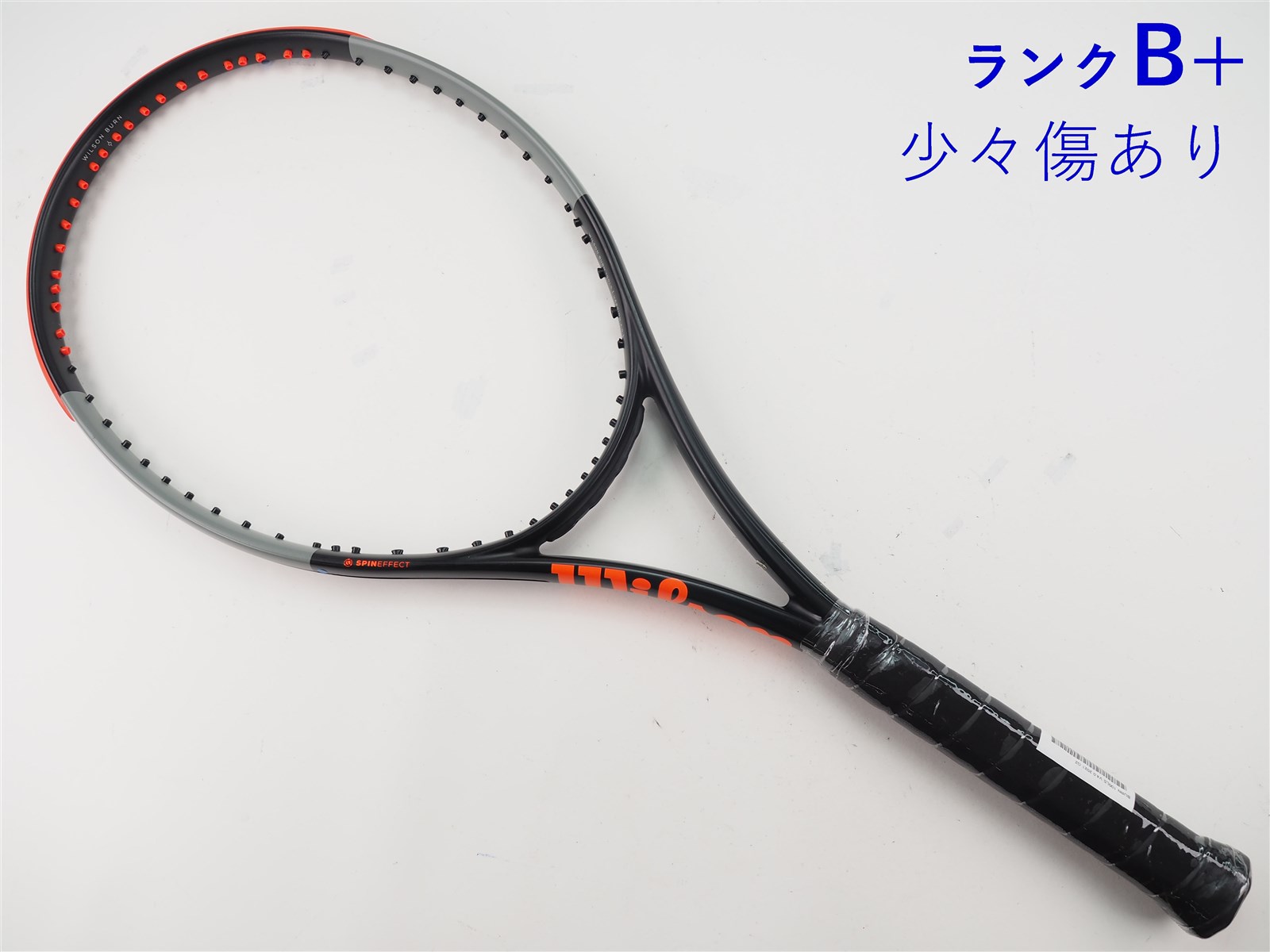 中古 テニスラケット ウィルソン バーン 100エルエス バージョン4.0 2021年モデル (G2)WILSON BURN 100LS V4.0 2021 中古】ウィルソン バーン 100エルエス バージョン4.0 2021年