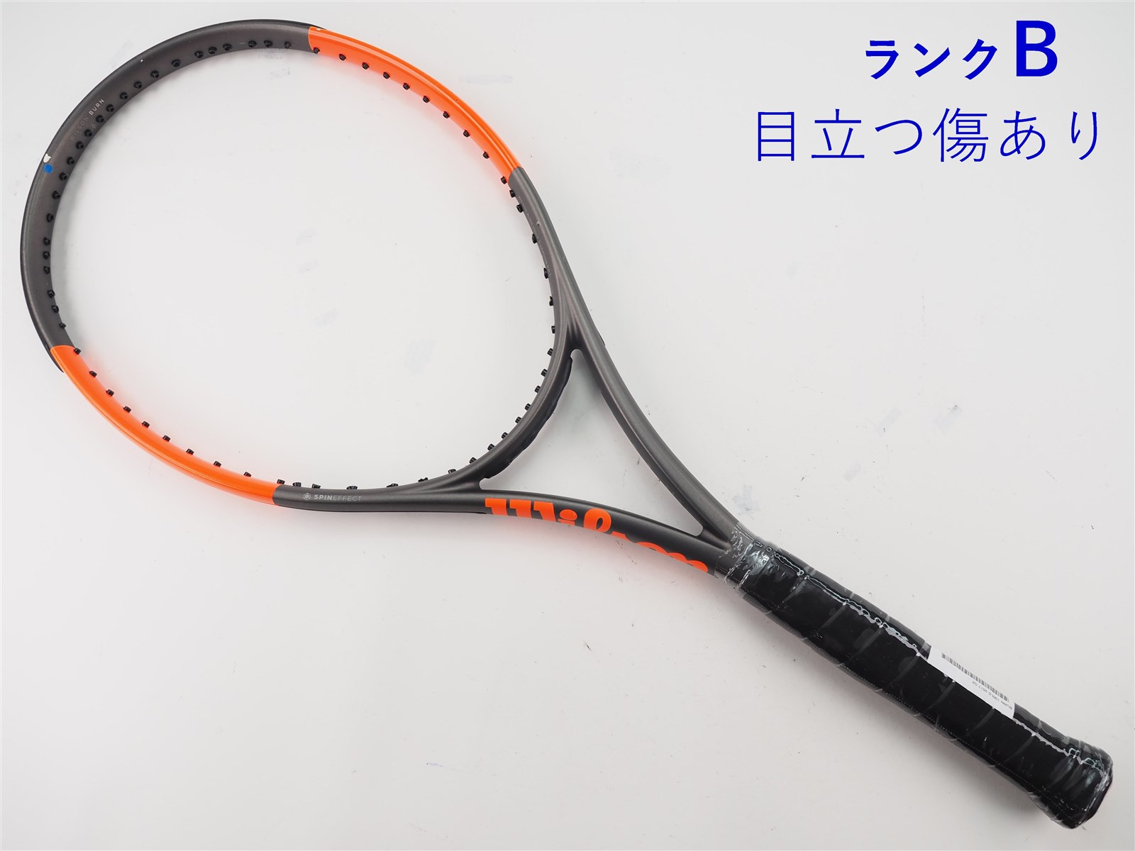 中古 テニスラケット ウィルソン バーン 100エルエス 2017年モデル (G2) WILSON BURN 100LS 2017 (c25080025c) c25080025c-m-01-pl.jpg