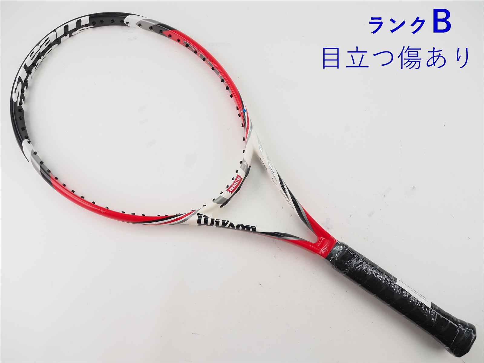 wilson - 中古 テニスラケット ウィルソン スティーム 105エス 2013年モデル (L1)WILSON STEAM 105S 2013 c25080056c-m-01-pl.jpg
