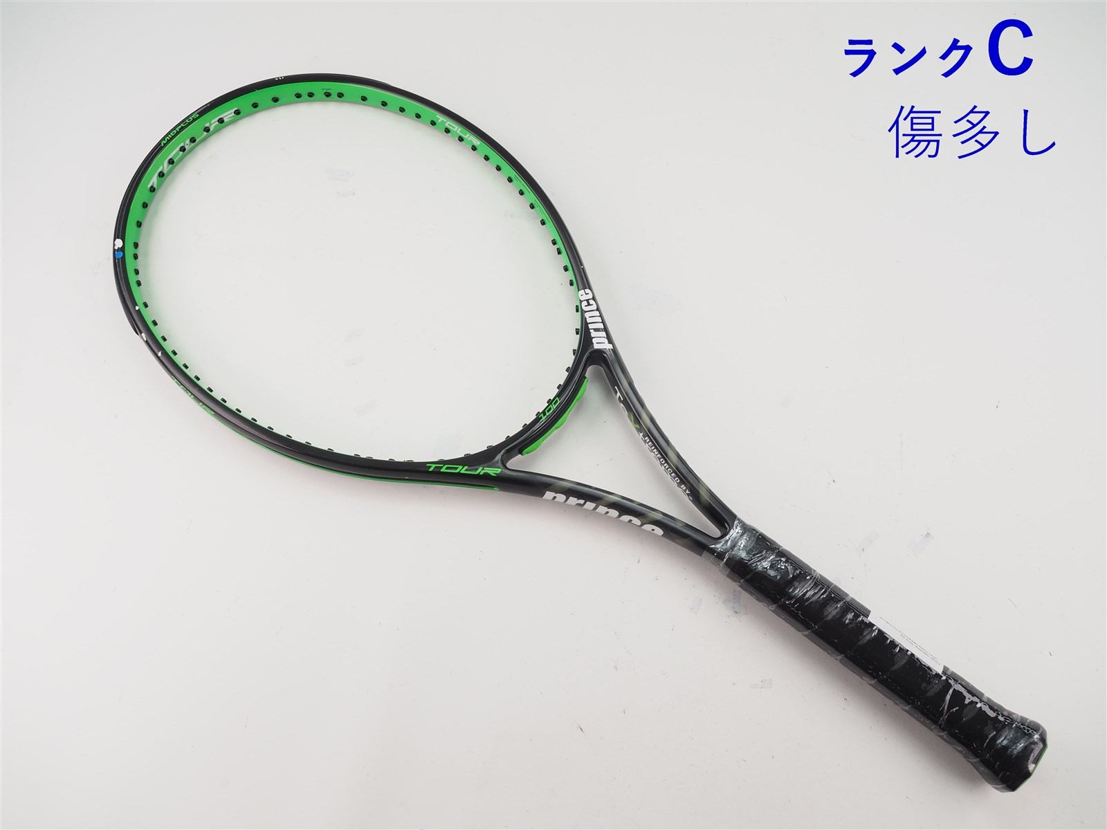 中古 テニスラケット プリンス ツアー 100(290g) 2018年モデル【一部グロメット割れ有り】 (G2) PRINCE TOUR 100(290g) 2018 (c25080103c) 中古】プリンス ツアー 100(290g) 2018年モデル【一部グロメット