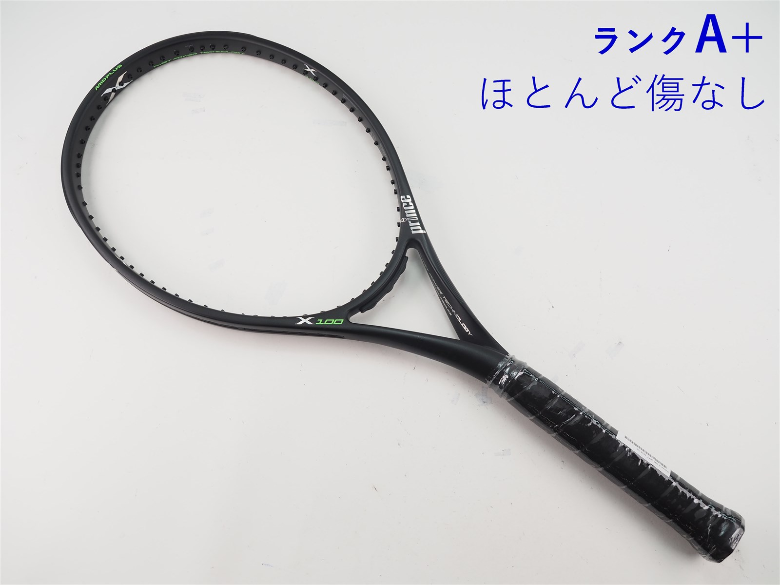 中古 テニスラケット プリンス プリンス エックス 100 左 2018年モデル (G3) PRINCE Prince X 100 LEFT 2018 (c25080129c) c25080129c-m-01-pl.jpg