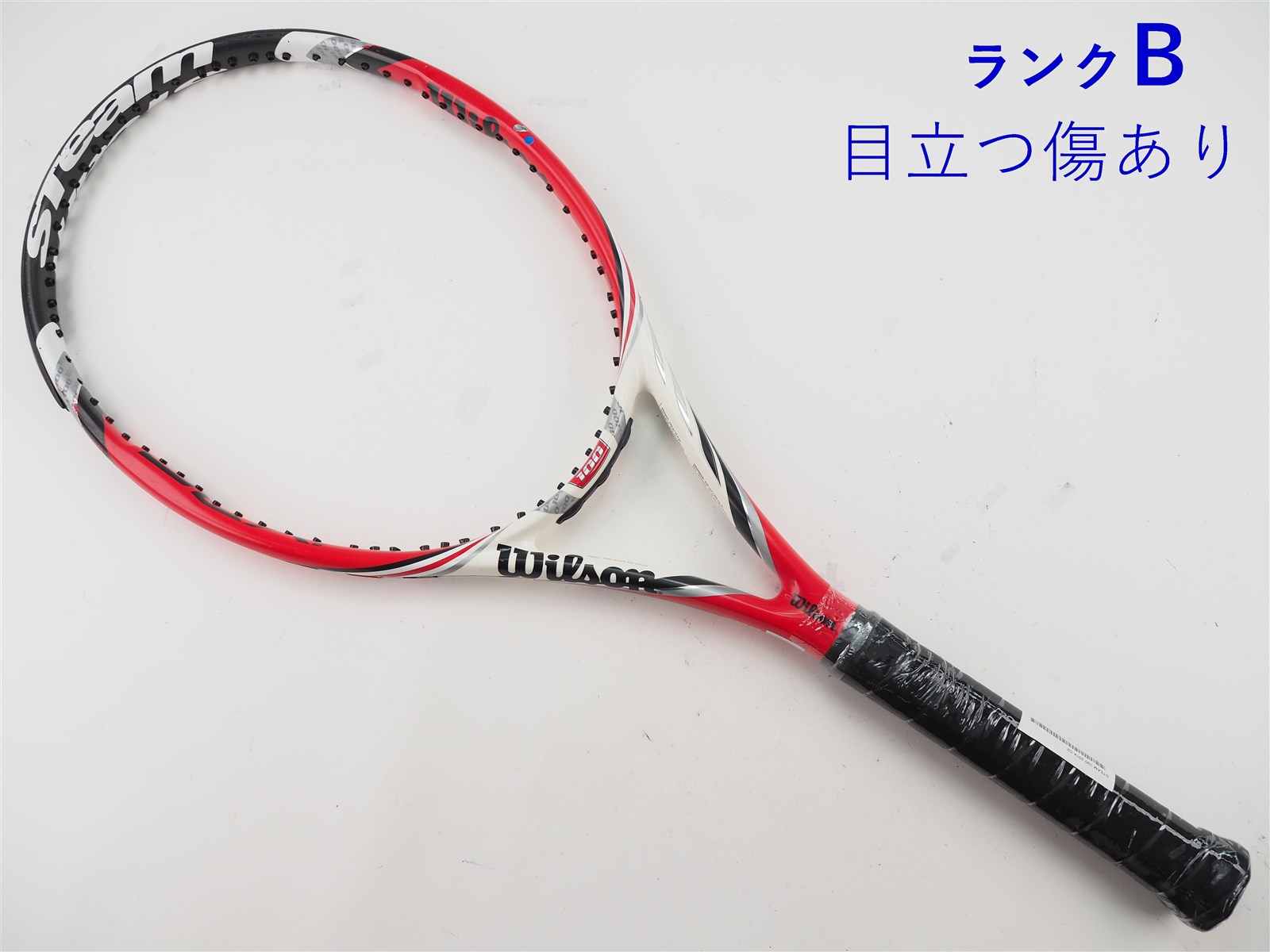 wilson - 中古 テニスラケット ウィルソン スティーム100 2014年モデル (G2)WILSON STEAM 100 2014 c25080152c-m-01-pl.jpg
