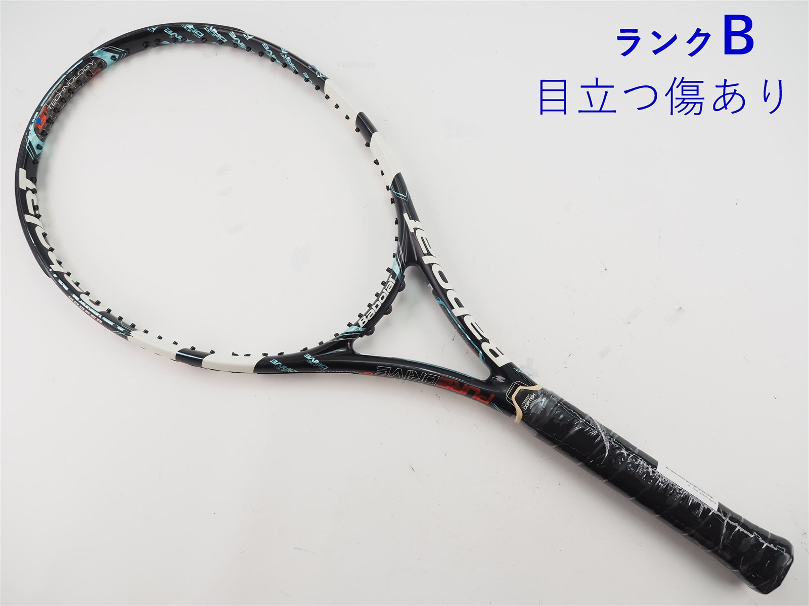 中古 テニスラケット バボラ ピュア ドライブ 2012年モデル (G2) BABOLAT PURE DRIVE 2012 (c25080154c) c25080154c-m-01-pl.jpg