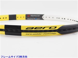 Babolat - 中古 テニスラケット バボラ アエロプロ ドライブ プラス 2010年モデル (G3)BABOLAT AERO PRO DRIVE + 2010 中古】バボラ アエロプロ ドライブ 2010年モデルBABOLAT AERO