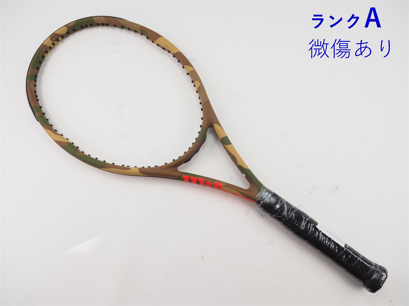 wilson - 中古 テニスラケット ウィルソン バーン 95 カウンターベール カモフラージュ 2018年モデル (G2)WILSON BURN 95 CV CAMO 2018 中古】ウィルソン バーン 95 カウンターベール カモフラージュ