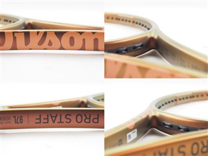 中古 テニスラケット ウィルソン プロ スタッフ 97エル バージョン14 2023年モデル (G1) WILSON PRO STAFF 97L V14 2023 (c25080212c) ウィルソン プロ スタッフ 97 バージョン14 2023年モデルWILSON