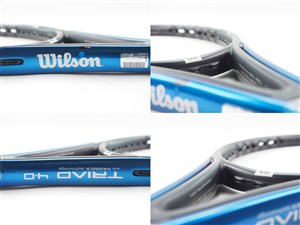 wilson - 中古 テニスラケット ウィルソン トライアド 4.0 100 (G2)WILSON TRIAD 4.0 100 中古】ウィルソン トライアド 5 113 2003年モデルWILSON TRIAD 5