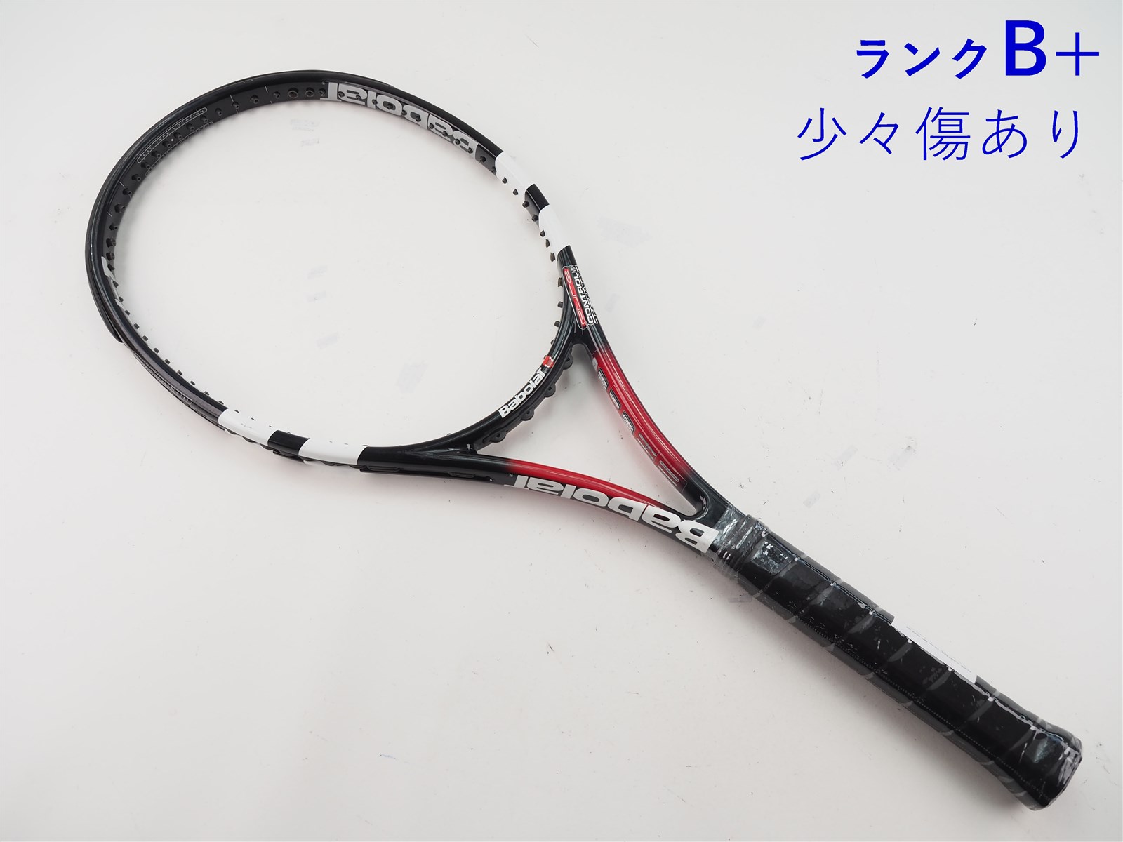 Babolat - 中古 テニスラケット バボラ ピュアコントロール チーム MP プラス 2002年モデル (G2)BABOLAT PURE CONTROL TEAM MP + 2002 中古】バボラ ピュアコントロール チーム エムピー 2002年モデル
