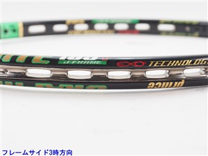中古 テニスラケット プリンス イーエックスオースリー グラファイト 105T 2013年モデル (G2)PRINCE EXO3 GRAPHITE 105T 2013 中古】プリンス イーエックスオースリー シャーク チーム 98T