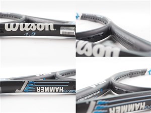 wilson - 中古 テニスラケット ウィルソン ハイパー ハンマー 4.3 110 (G4)WILSON HYPER HAMMER 4.3 110 WILSON Hyper Hammer Carbon 4.3 Tennis Racket Grip 4 - 5/8
