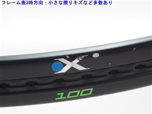 中古 テニスラケット プリンス プリンス エックス 100 2018年モデル (G1)PRINCE Prince X 100 2018 中古】プリンス プリンス エックス 100 2018年モデルPRINCE