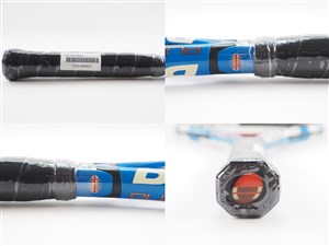 Babolat - 中古 テニスラケット バボラ ピュア ドライブ プラス 2009年モデル【一部グロメット割れ有り】 (G2)BABOLAT PURE DRIVE + 2009 中古】バボラ ピュアドライブ 2009年モデル【一部グロメット割れ