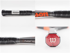 wilson - 中古 テニスラケット ウィルソン バーン 100エス カウンターベール 2017年モデル (G3)WILSON BURN 100S CV 2017 中古】ウィルソン バーン 100エス カウンターベール 2017年