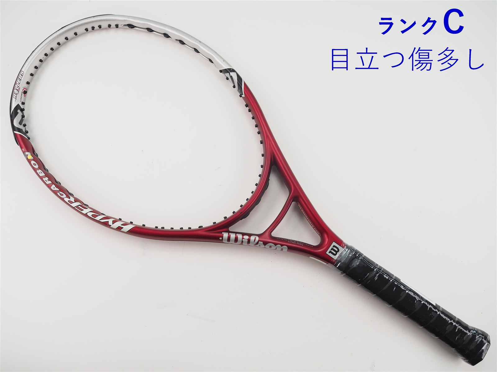 wilson - 中古 テニスラケット ウィルソン ハイパー ハンマー 5.6 ローラー 110 2002年モデル (G3)WILSON HYPER HAMMER 5.6 ROLLERS 110 2002 中古】ウィルソン ハイパー ハンマー 5.6 ローラー 110 2002年モデル