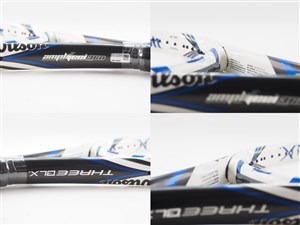 中古 テニスラケット ウィルソン スリー 113 2015年モデル (G2)WILSON THREE 113 2015 中古】ウィルソン スリー 113 2015年モデルWILSON THREE 113 2015(G2