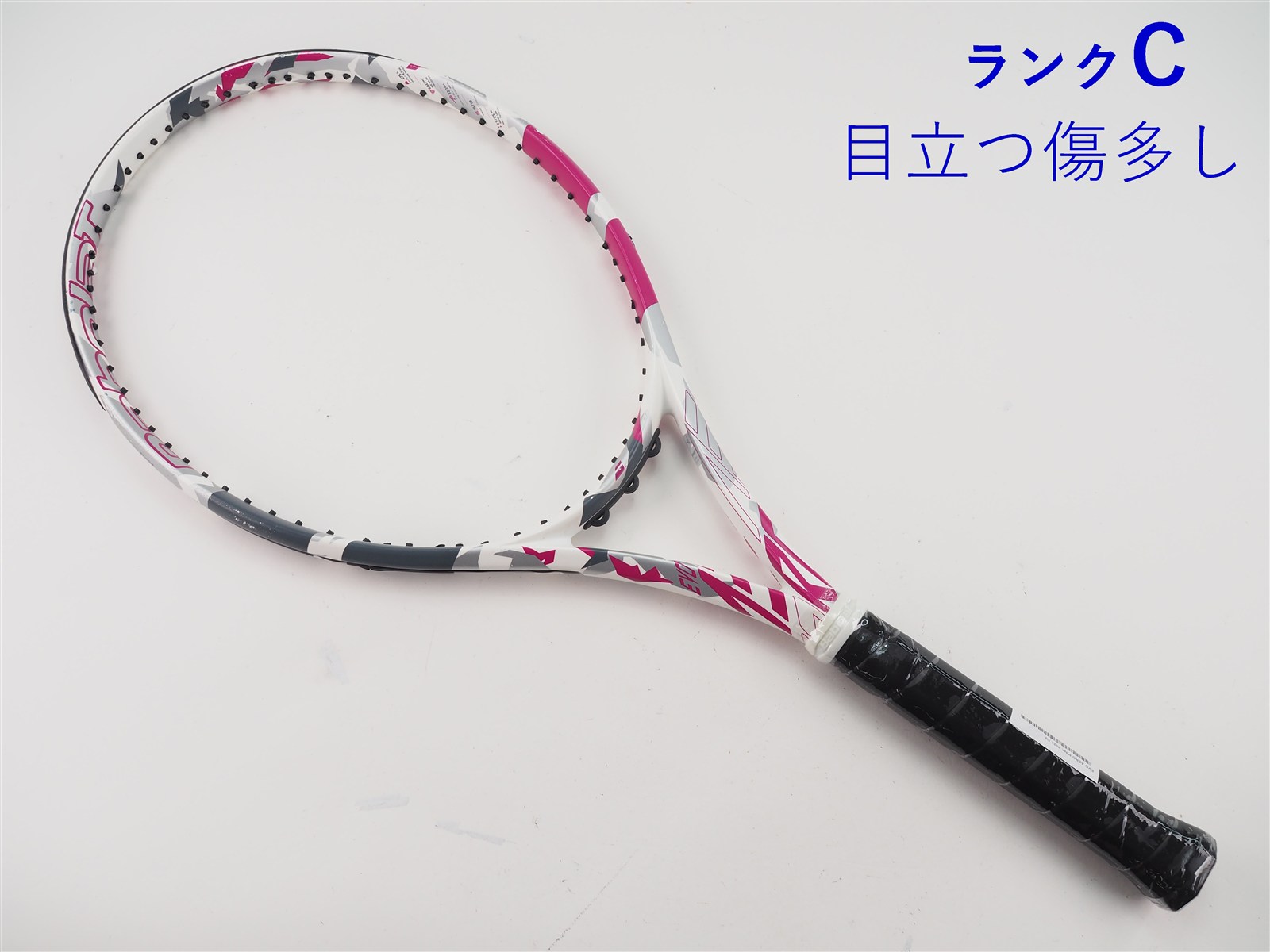 中古】バボラ エボ アエロ ピンク 2022年モデルBABOLAT EVO AERO PINK