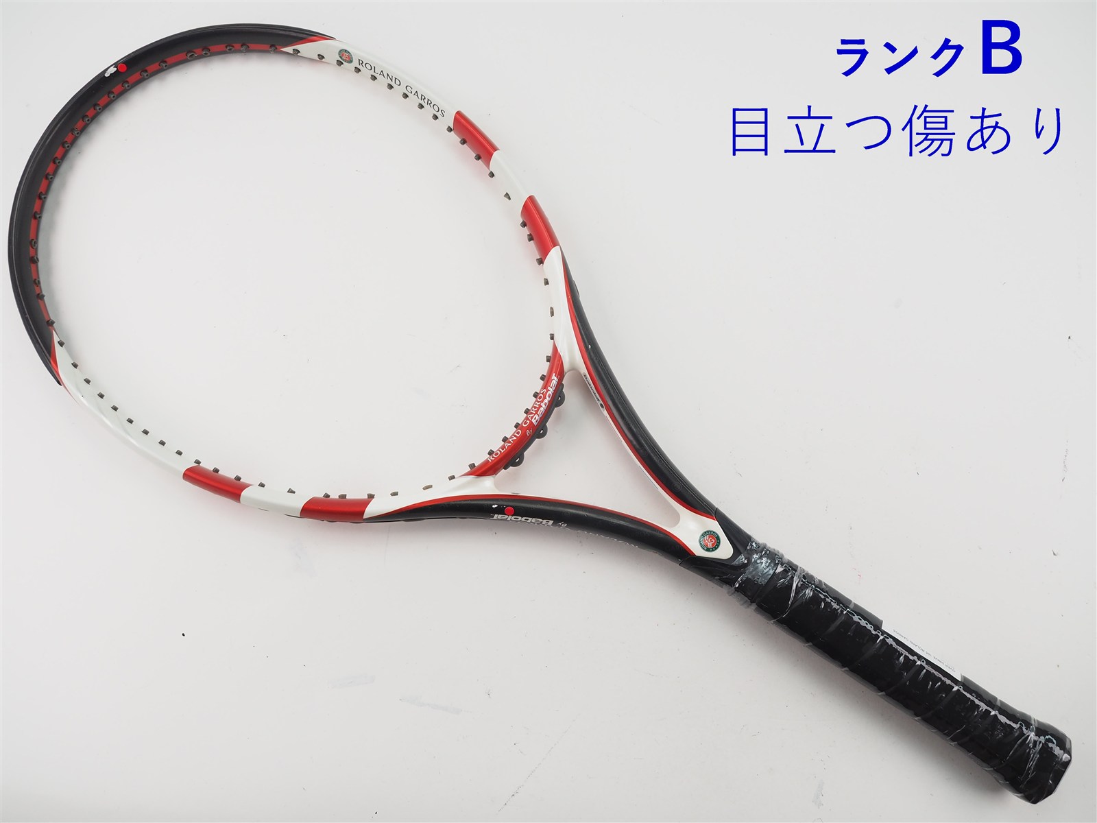硬式テニスラケット　ローランギャロス　バボラ aero 中古】バボラ オーバードライブ105 ローランギャロス 2012年モデル