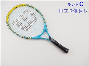 【中古】ウィルソン ミニオン 2.0 ジュニア 21 2022年モデル【キッズ用ラケット】【子供 子供用】<br>WILSON MINIONS 2.0 JR 21 2022(G0)【中古 テニスラケット】【こども】