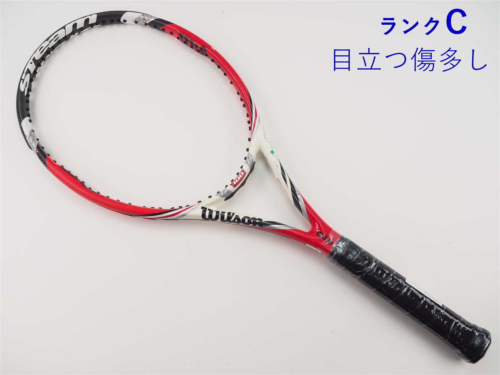 ウィルソン スティーム１００ BLX 2012 ラケット 3本 まとめ ウィルソン スティーム100 BLX 2012 ラケット 3本 まとめ