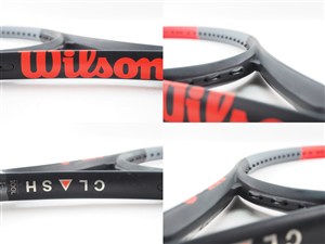 ウィルソン　CLASH 100S V1.0 中古　硬式ラケット　グリップサイズ2 ウィルソン CLASH 100S V1.0 中古 硬式ラケット グリップサイズ2