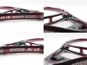 【超希少】SP.IN BISQUS PRO テニスラケット G1 中古】スピン ビスカスSP.IN BISQUS(L1)【中古 テニスラケット】【送料