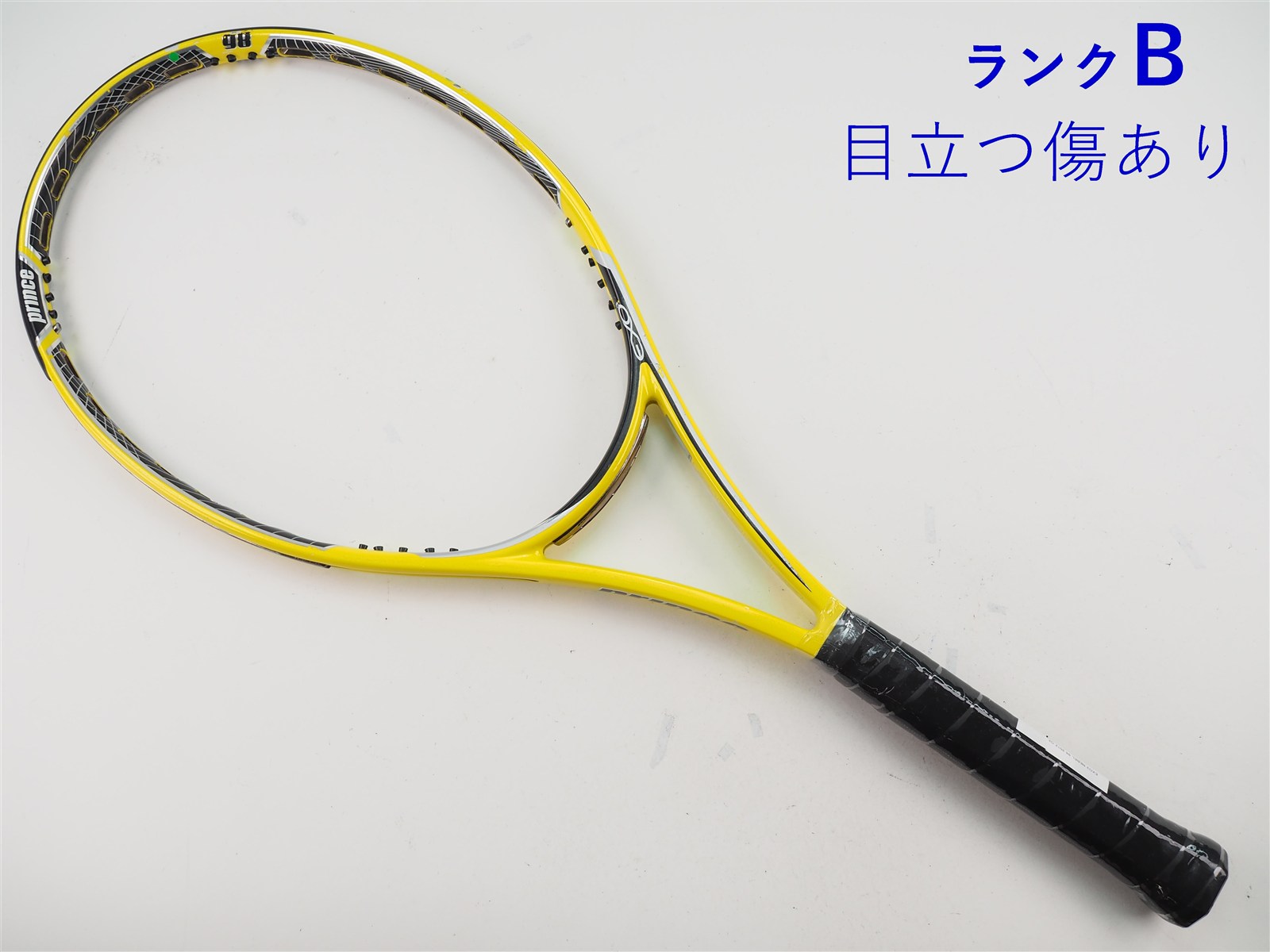 Prince - 中古 テニスラケット プリンス イーエックス オースリー レベル 98 2012年モデル (G3)PRINCE EXO3 REBEL 98 2012 中古】プリンス イーエックス オースリー レベル 98 2012年モデル