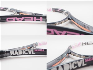 HEAD Radical SAKURA グラフィンXT さくら テニスラケット 中古】ヘッド グラフィン エックスティー ラジカル サクラ 2016年HEAD