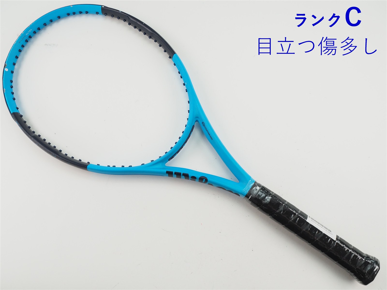 中古 テニスラケット ウィルソン ウルトラ 100 カウンターベール リバース 2018年モデル 【スマートテニスセンサー対応】 (G2)WILSON ULTRA 100 CV REVERSE 2018 中古】ウィルソン ウルトラ 100 カウンターベール リバース 2018年