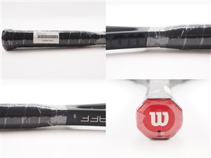 wilson - 中古 テニスラケット ウィルソン プロスタッフ RF97 オートグラフ ブラック イン ブラック 2017年モデル (G3)WILSON PRO STAFF RF97 AUTOGRAPH BLACK in BLACK 2017 中古】ウィルソン プロスタッフ RF97 オートグラフ ブラック イン